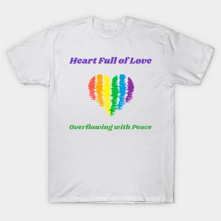 Colourful heart T-Shirt